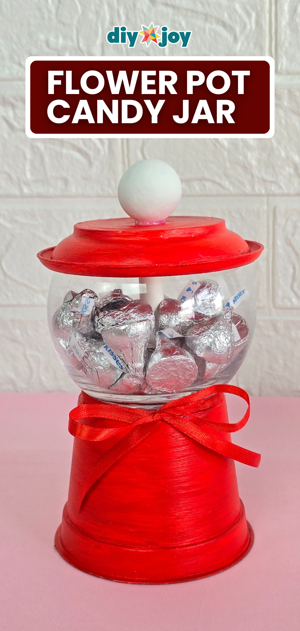 How to Turn a Flower Pot into a Candy Holder