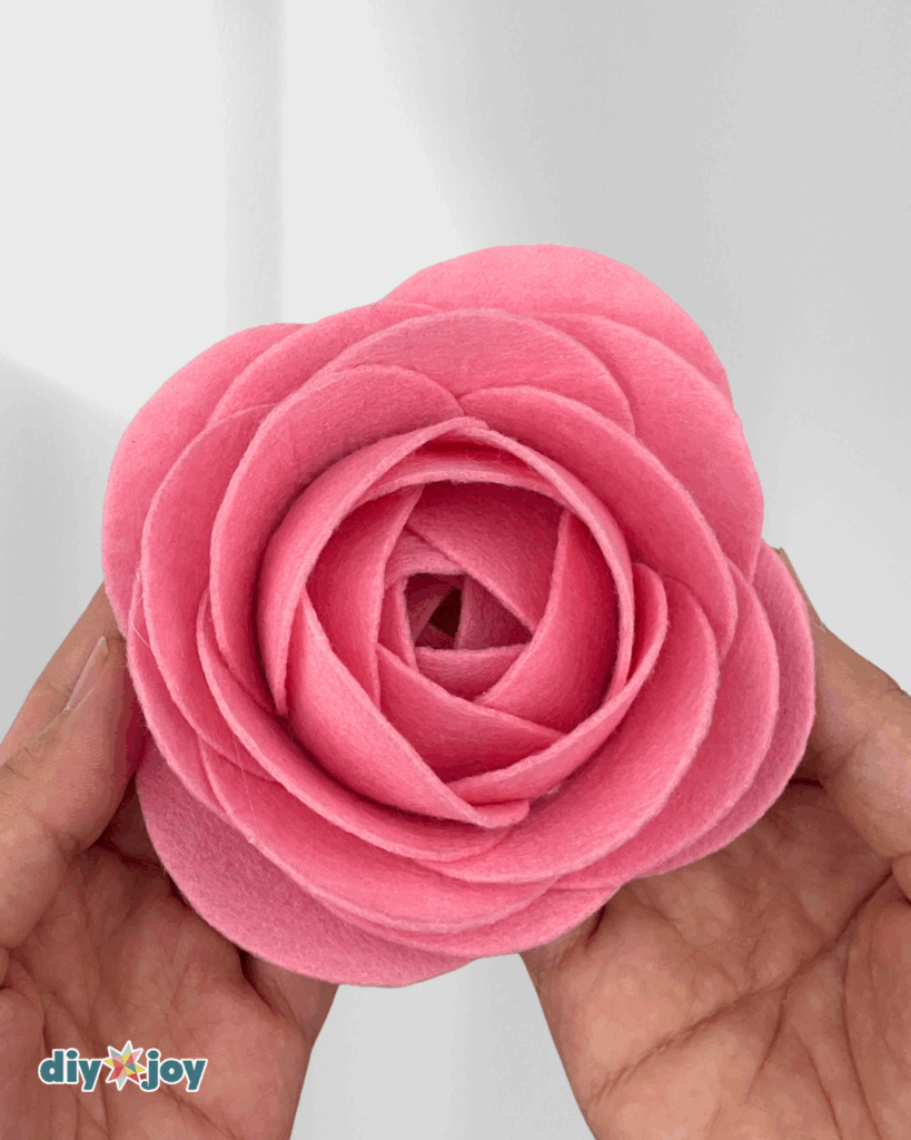 How to make felt flowers