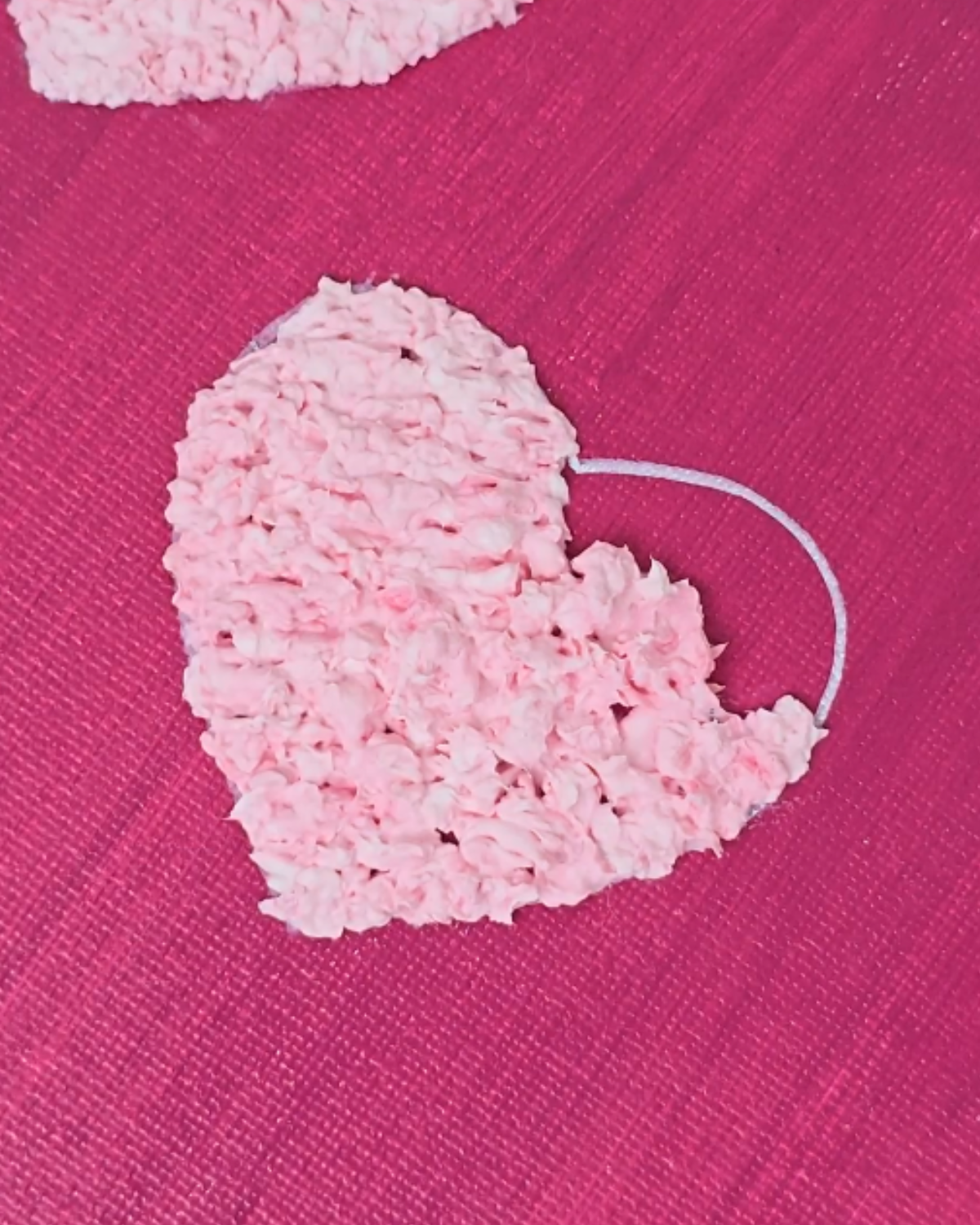 Textured Heart Acrylic Painting for Beginners