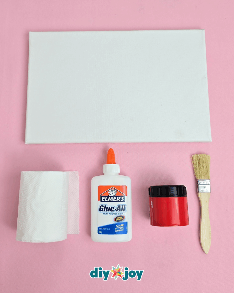 Textured Heart Canvas Materials