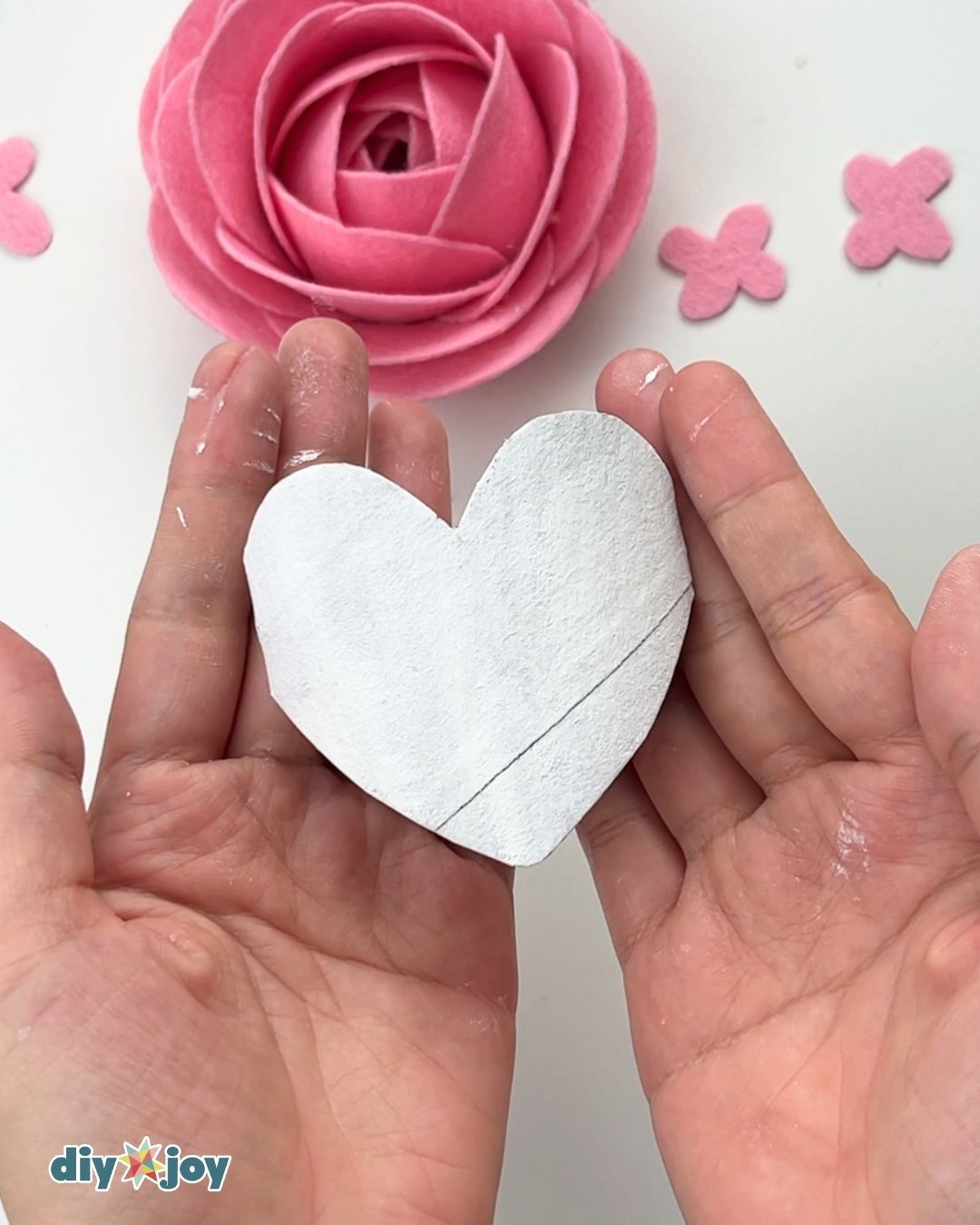 Toilet Paper Roll Heart