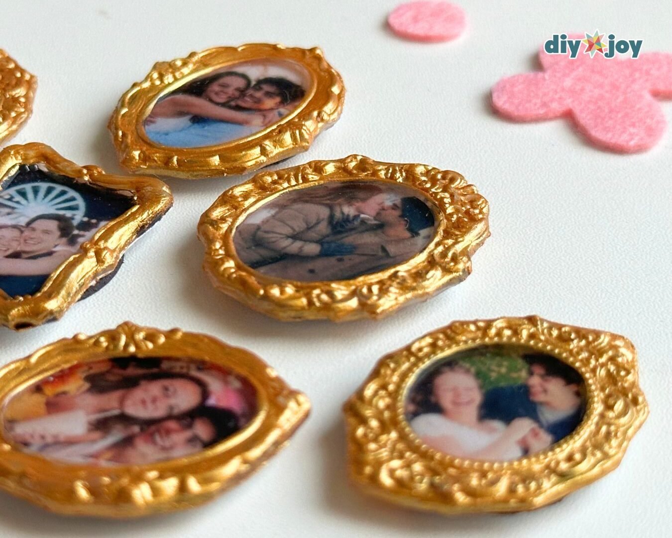 wax seal photo frames
