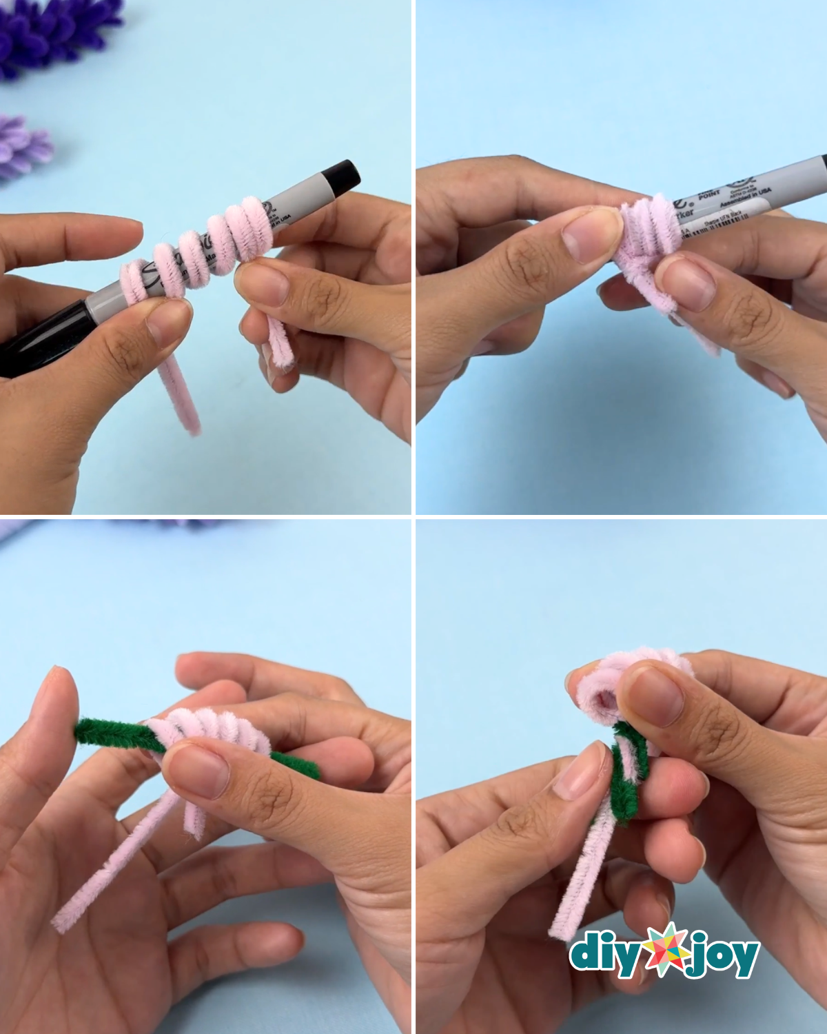 DIY Flower Vine Charger Cord