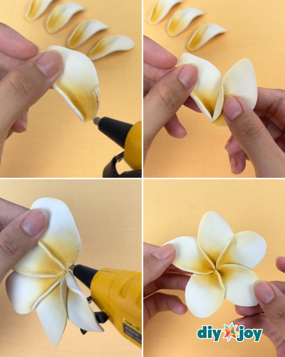 Easy DIY Foam Sheet Magnolia Flower