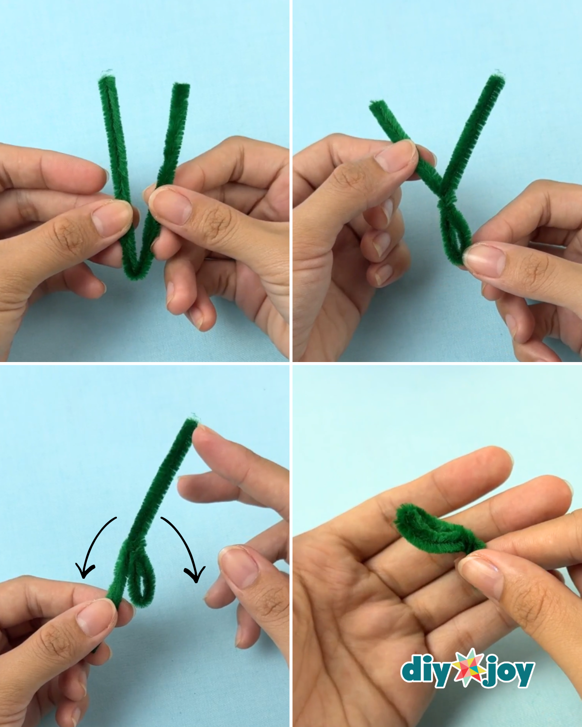 Easy Pipe Cleaner Flower Charger Cord