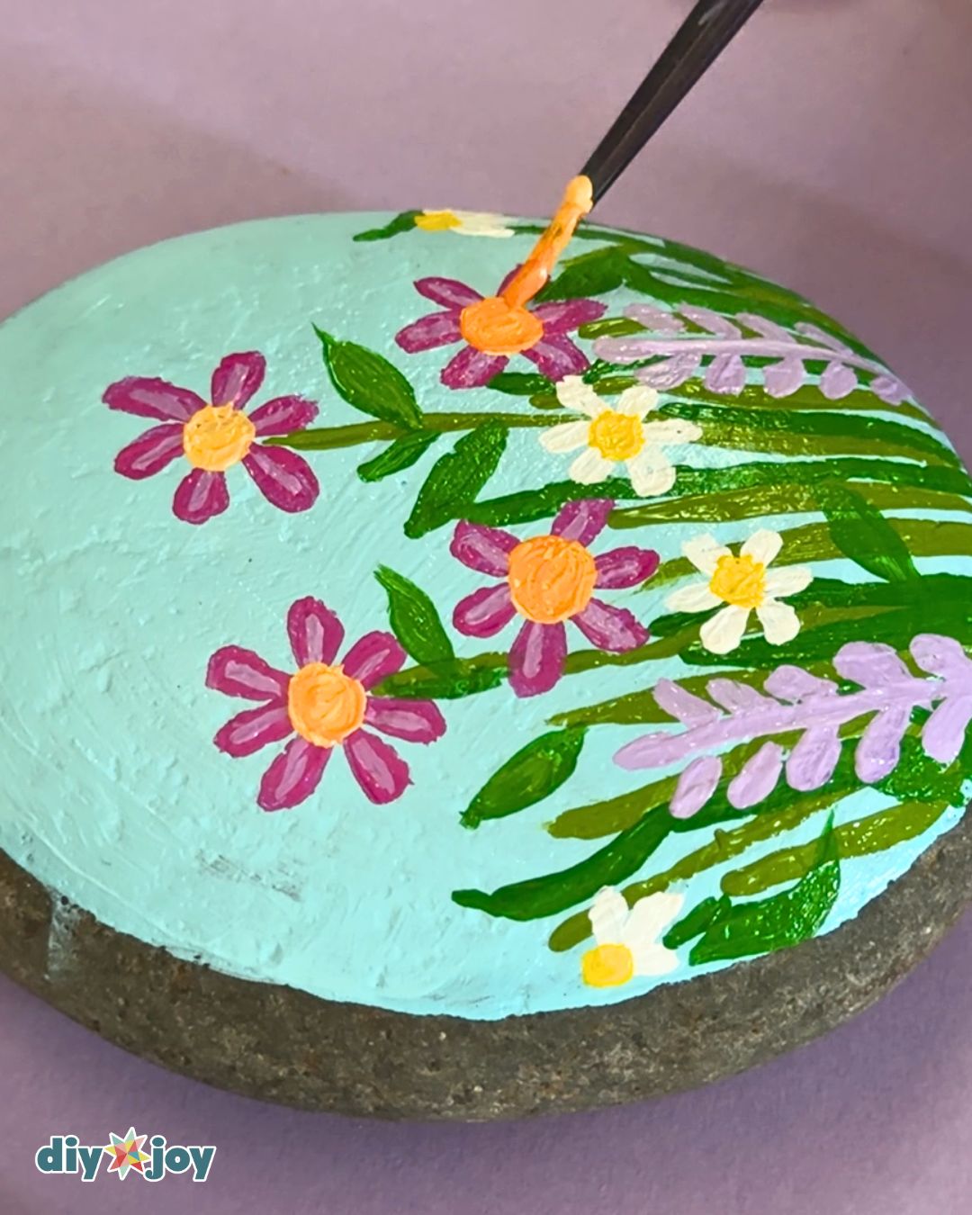 Easy Rock Painting for Beginners