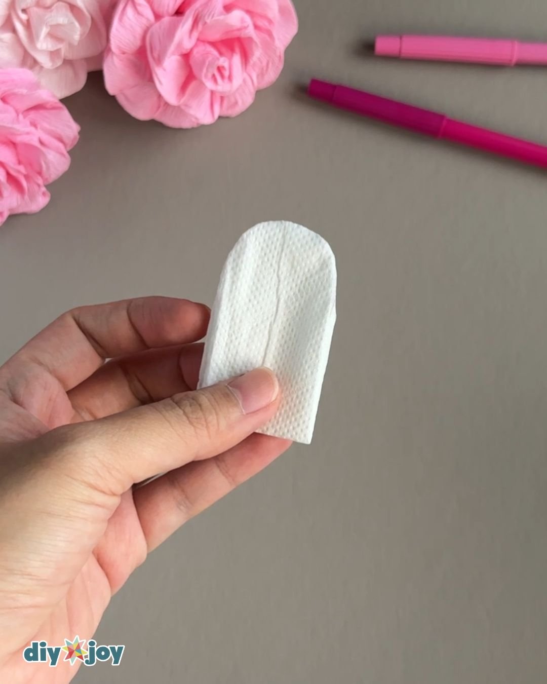 Easy paper crafts - toilet paper