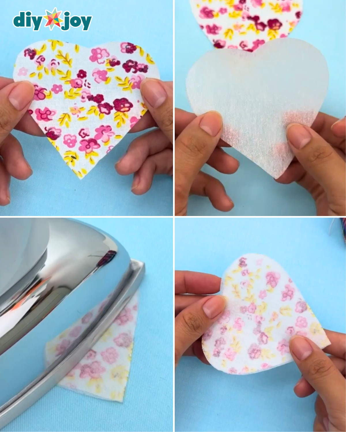 Handmade Fabric Heart Plush Tutorial Using Simple Hand Stitching