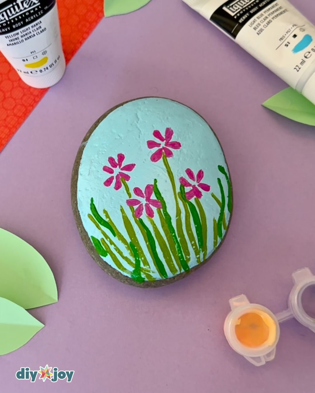 Painted Stones for Garden