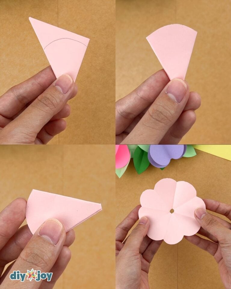 Paper Roses Step By Step Paper Rose Tutorial Step-by-Step - DIY Joy