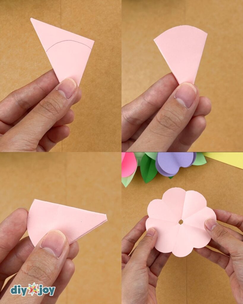Paper Rose Tutorial Step-by-Step - DIY Joy