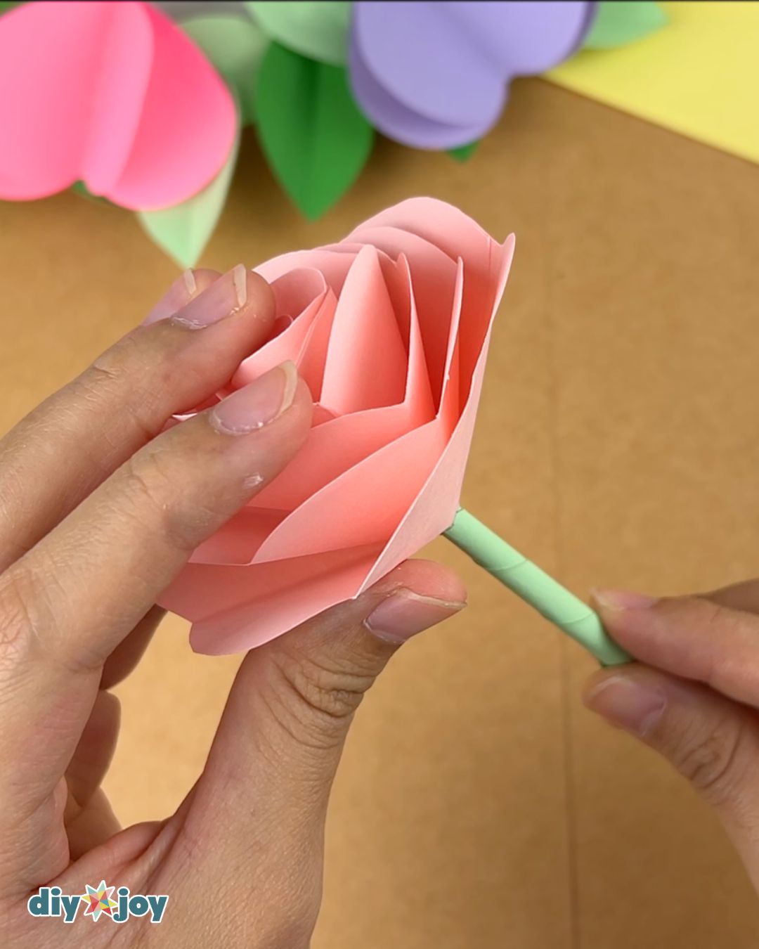 paper flowers for beginners