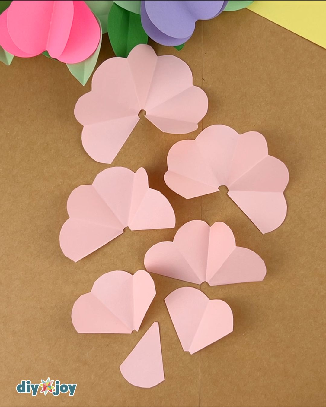paper rose template