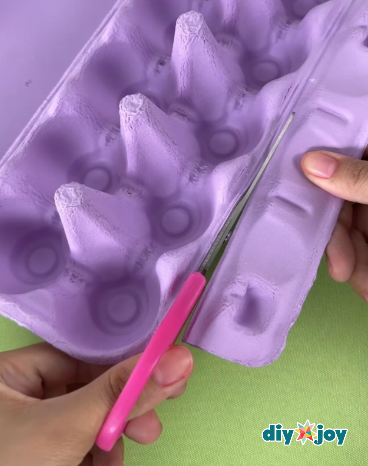 Air-Dry Clay Egg Holder DIY Upcycling Project