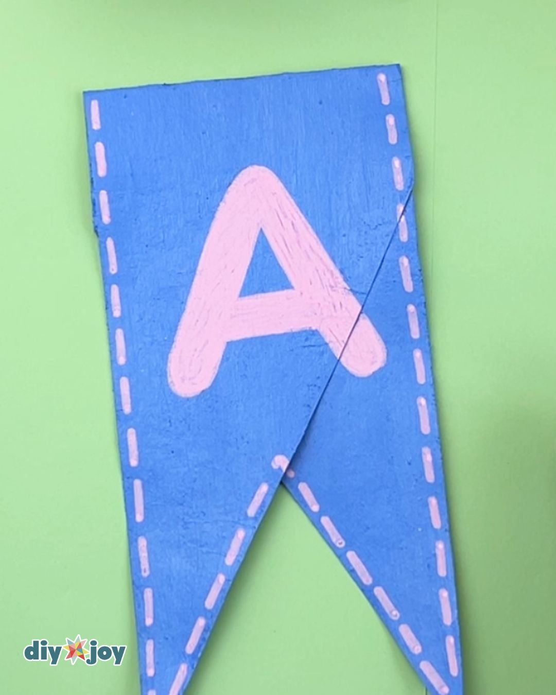 Cardboard tube garland