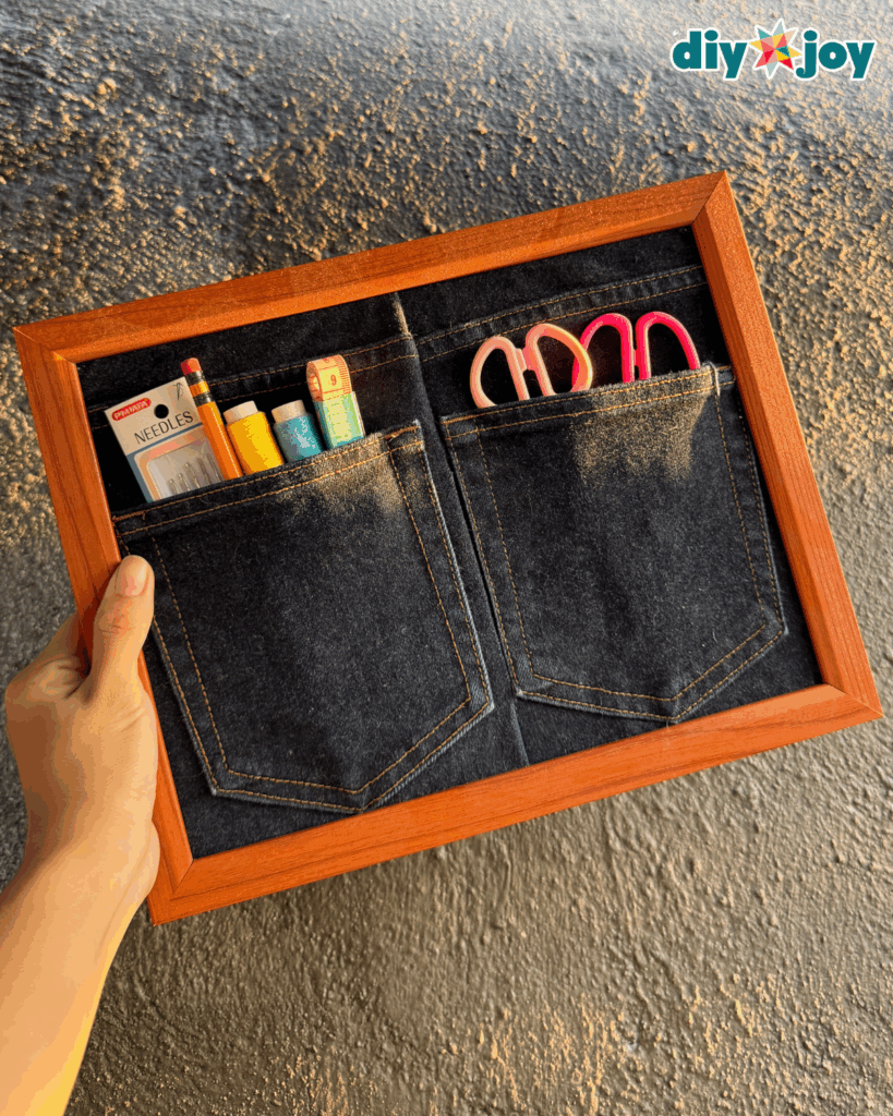 DIY Denim Pocket Organizer