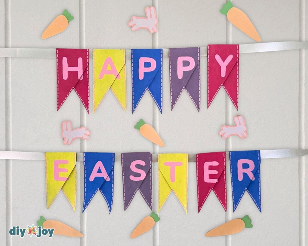 DIY Easter Banner