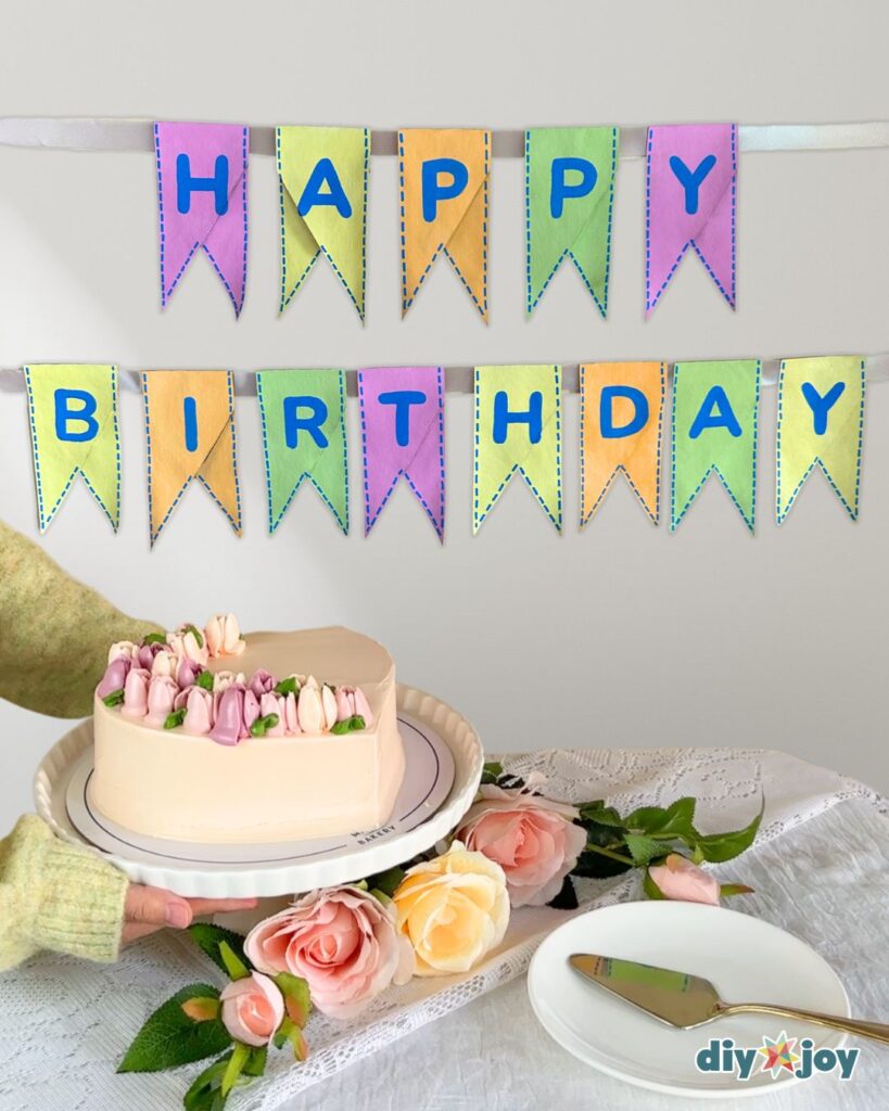 DIY birthday party decor