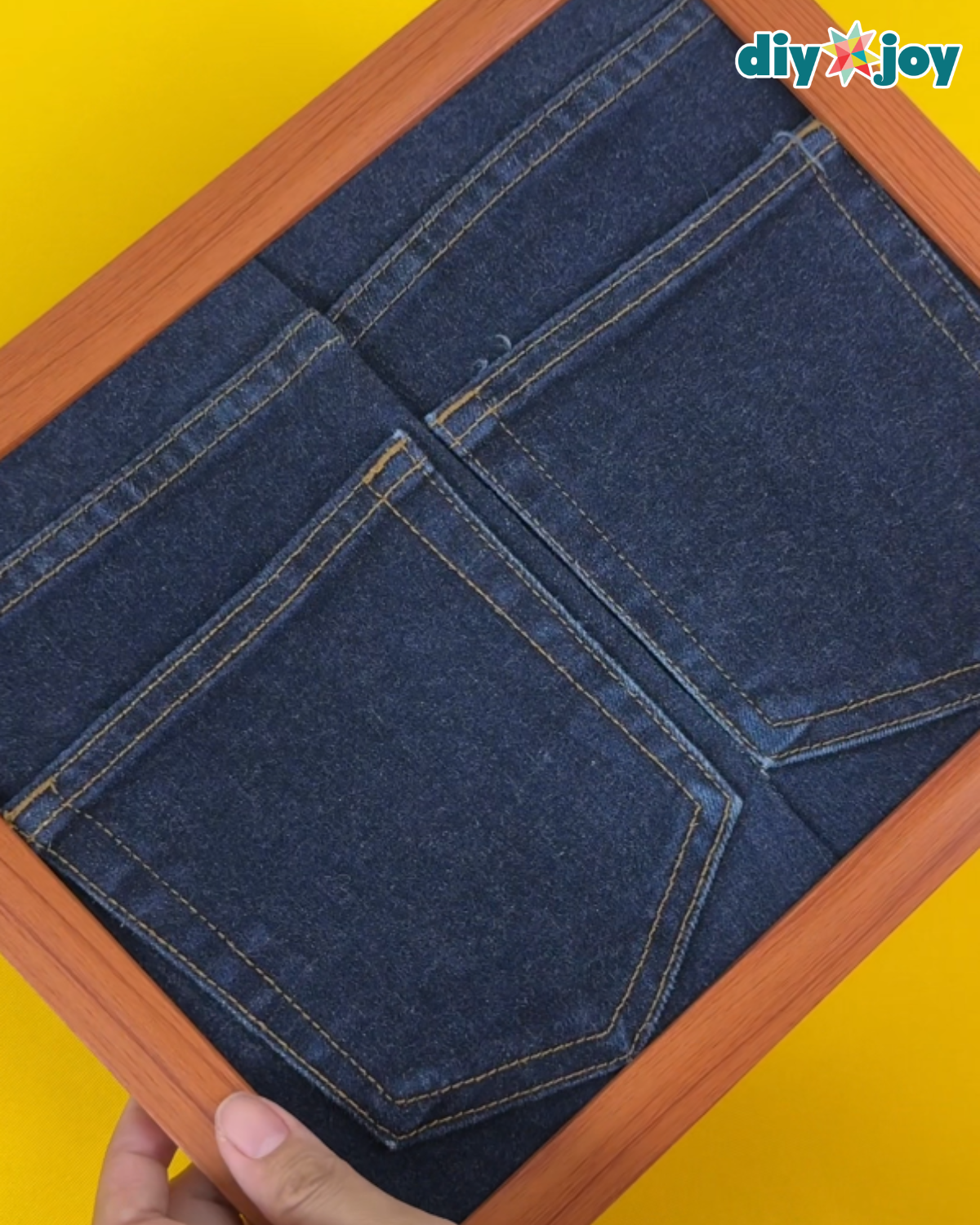 Denim Hanging Organizer