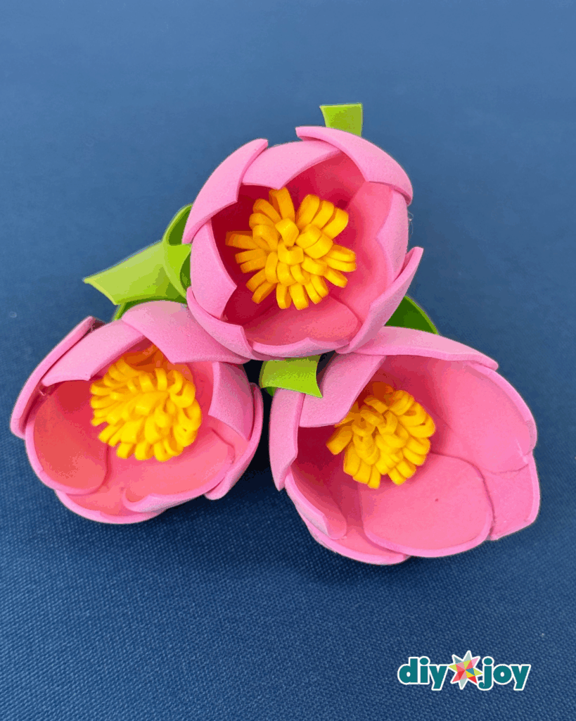 Easy Foam Tulip Flower Tutorial