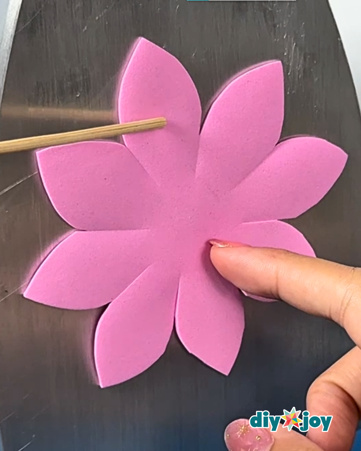 Foam Tulip Flower DIY Tutorial