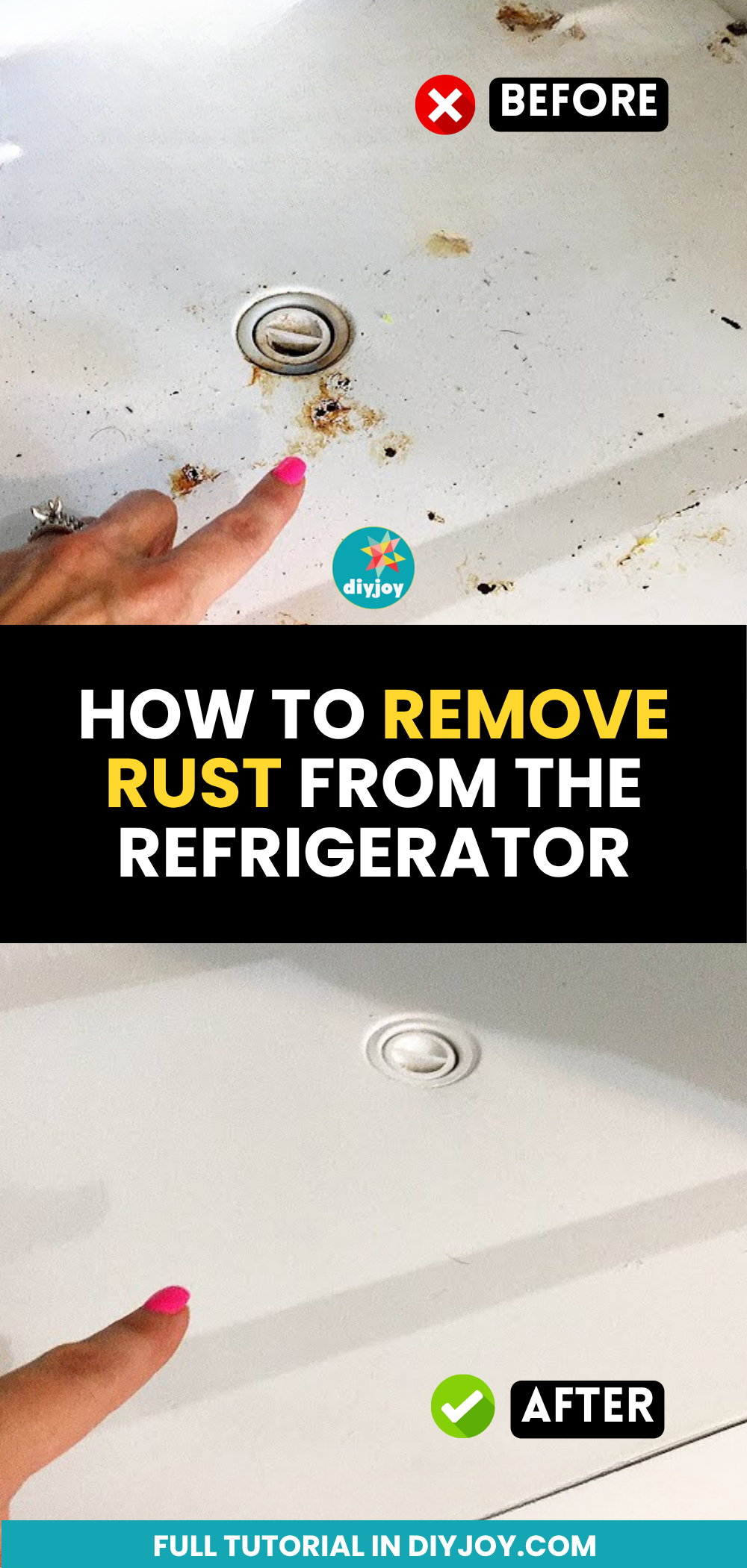 How to Get Rid of Rust on Your Refrigerator