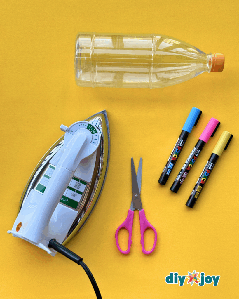 Materials for DIY Plastic Bottle Bracelets