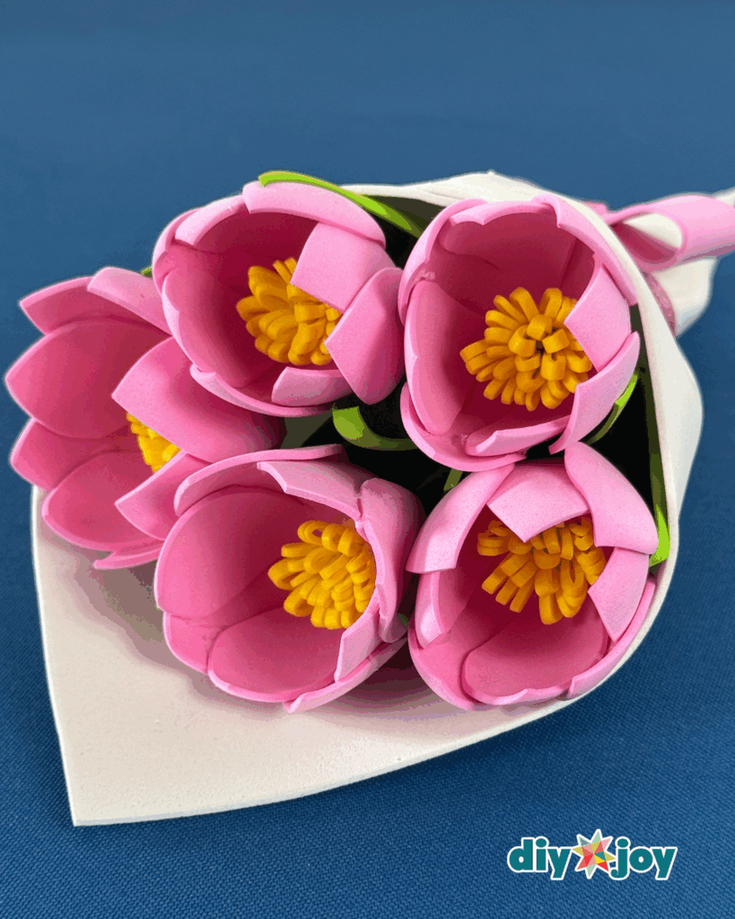 Realistic Foam Tulip Flower