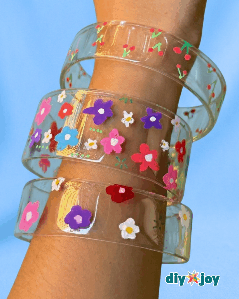 Recycled Plastic Bottle Bracelets Step-by-Step