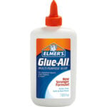 What type of glue to use for makiing toilet paper flowers- elmers is my favorite since it dreis clear