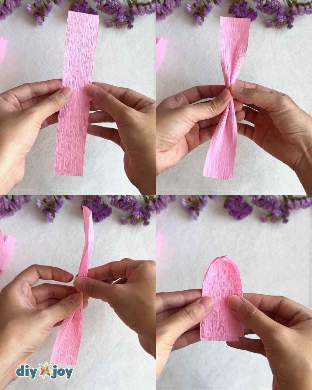 handmade paper tulips