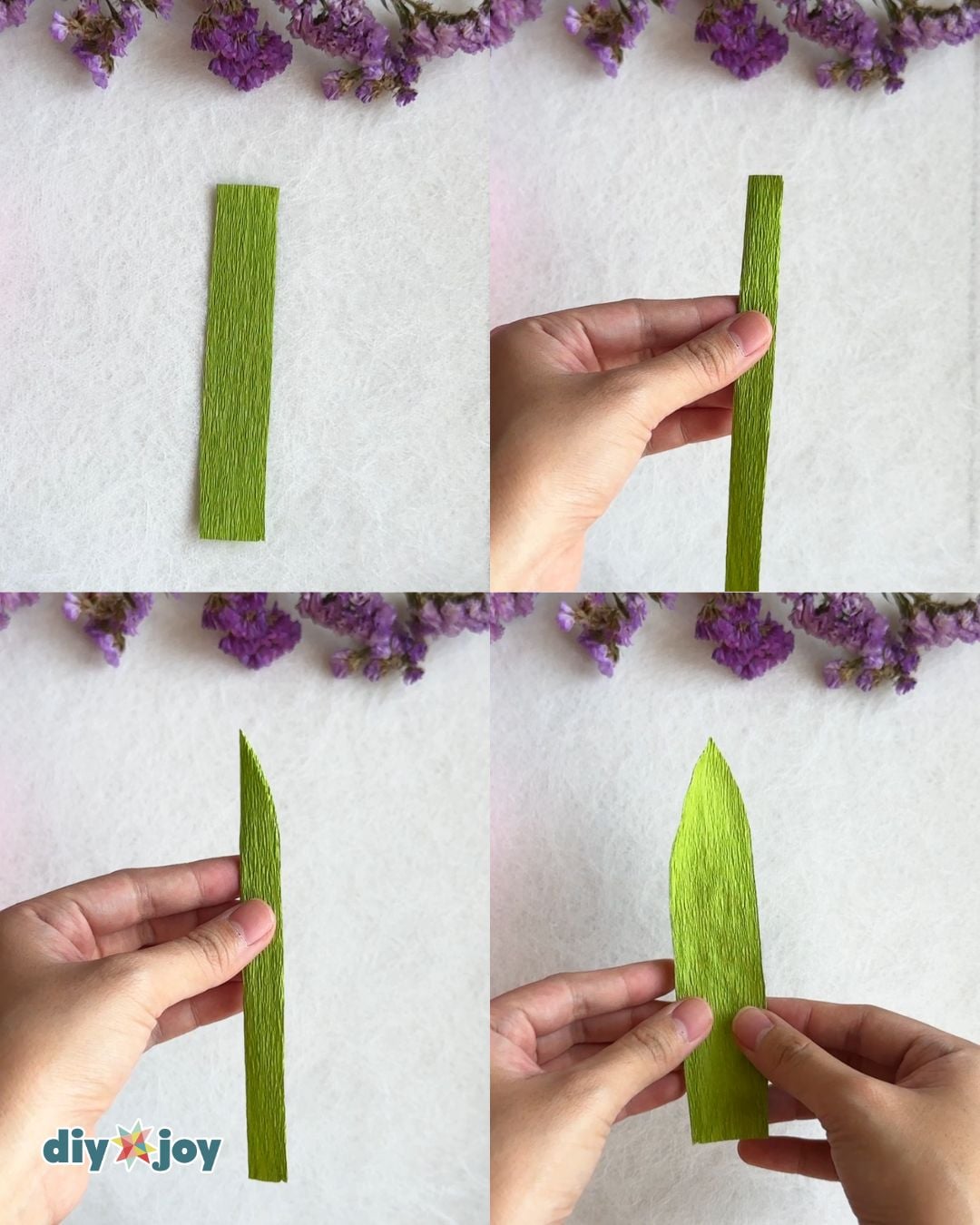 how to make paper tulips