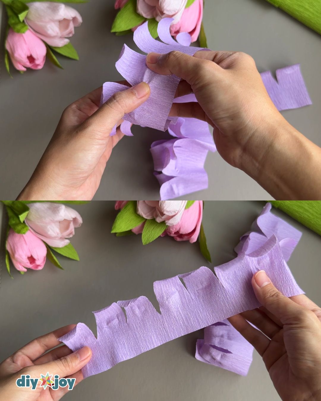 realistic crepe paper rose tutorial