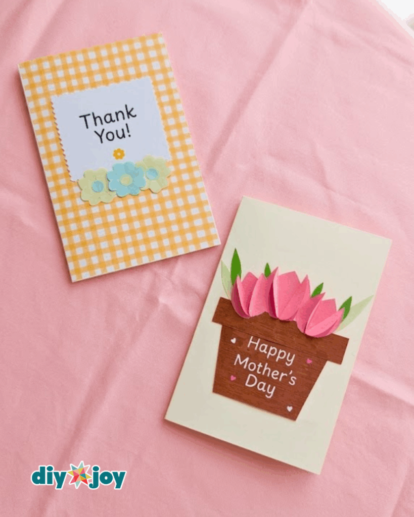 Handmade Mother&rsquo;s Day Pop-Up Flower Card DIY