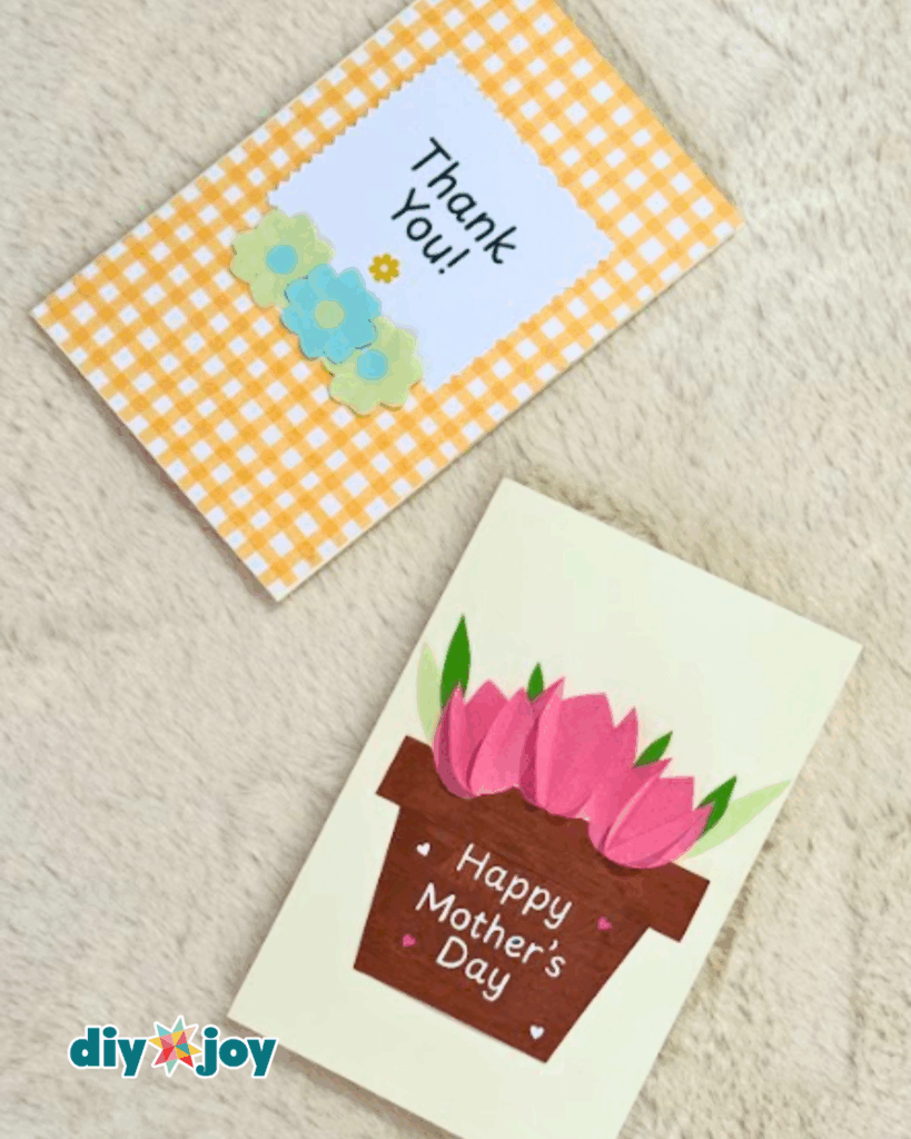 Handmade Mother&rsquo;s Day Pop-Up Flower Card DIY Idea for Beginners