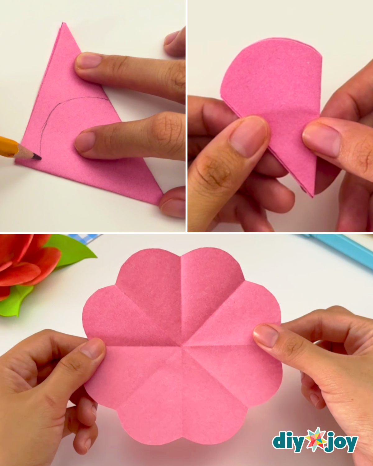 Handmade Mother&rsquo;s Day Pop-Up Flower Card Idea