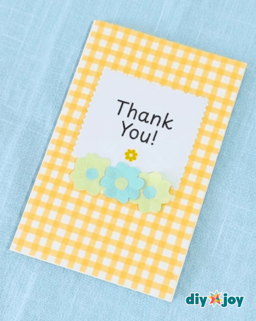 Step-by-Step Thank You Pop-Up Flower Card Tutorial