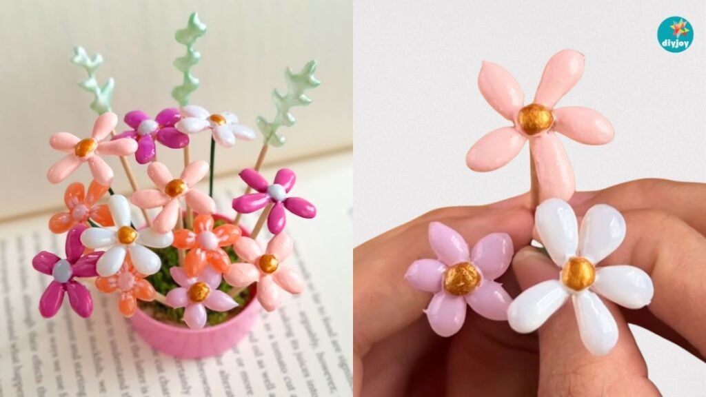 Hot Glue Flowers