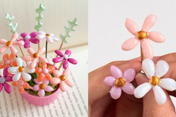 Hot Glue Flowers