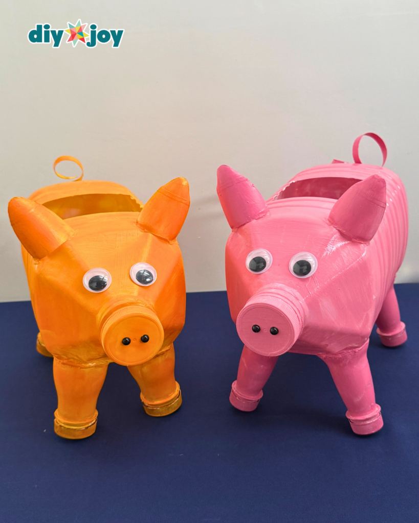 DIY Pig Shaped Planter
