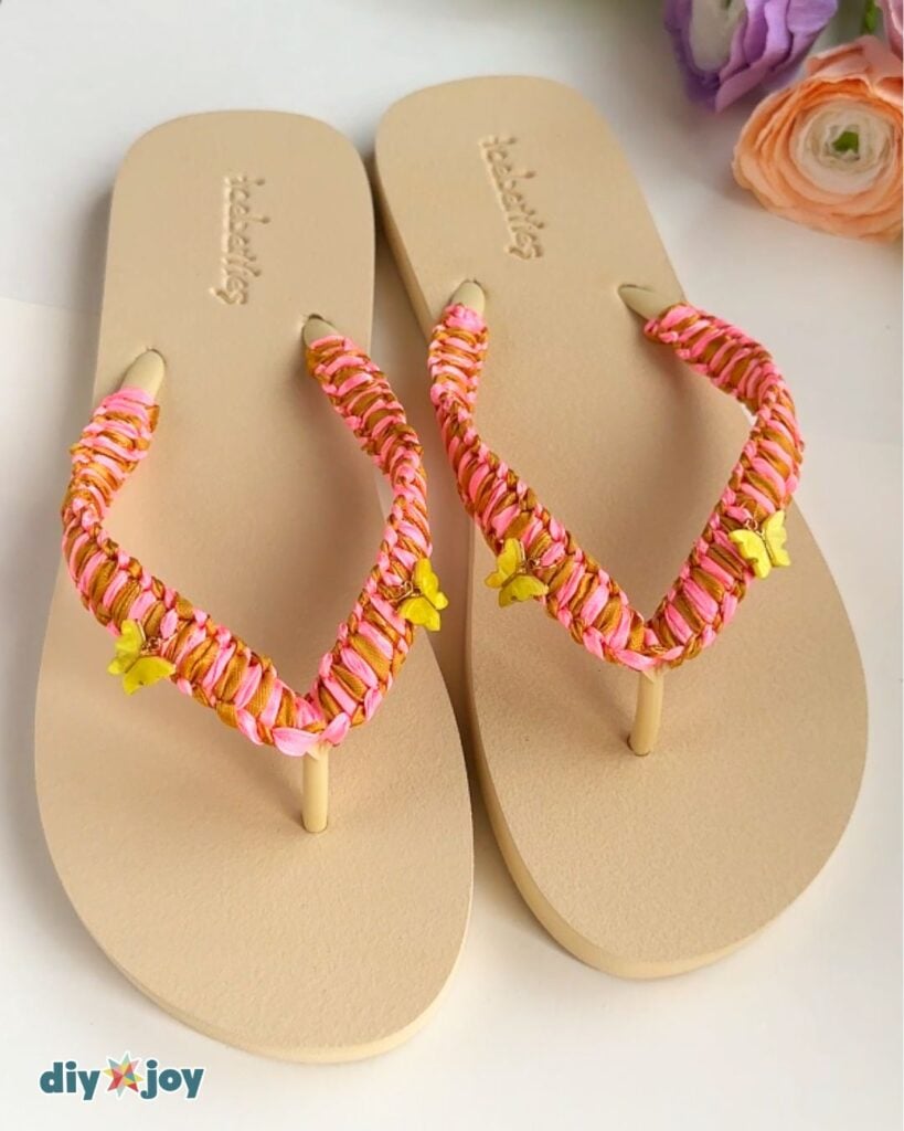 DIY flip flops