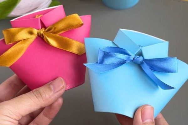 Father's Day Gift Idea Using paper cups