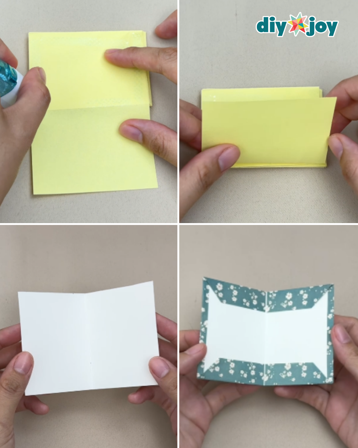 DIY a functional pocket notebook from scrap paper
