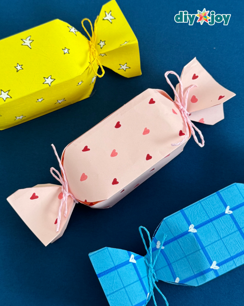 Handmade Paper Candy Gift Package Ideas