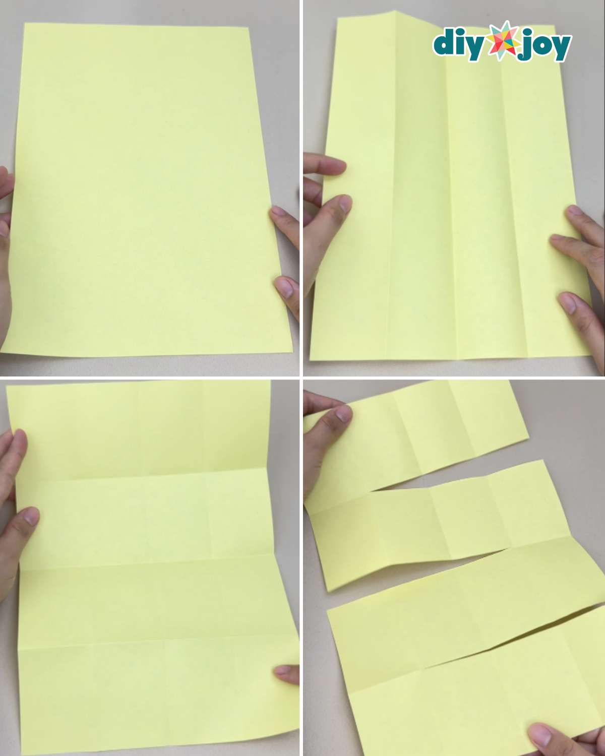 A simple mini notebook using scrap paper
