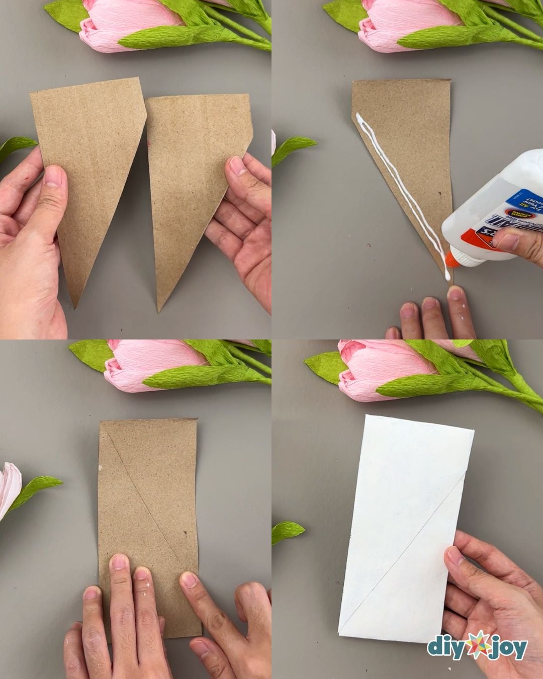 paper crafts using toilet paper rollss