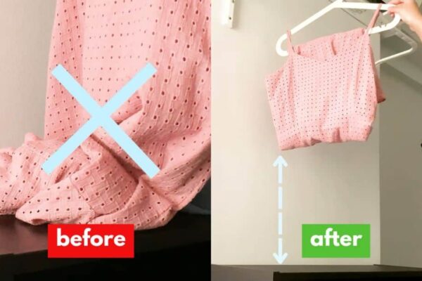 10 Folding and Hanging Hacks to Save Space