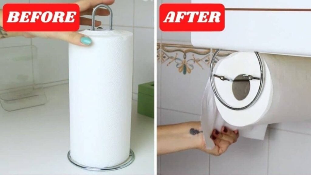 Finished 11 Home Hacks That Actually Work, a completed DIY project