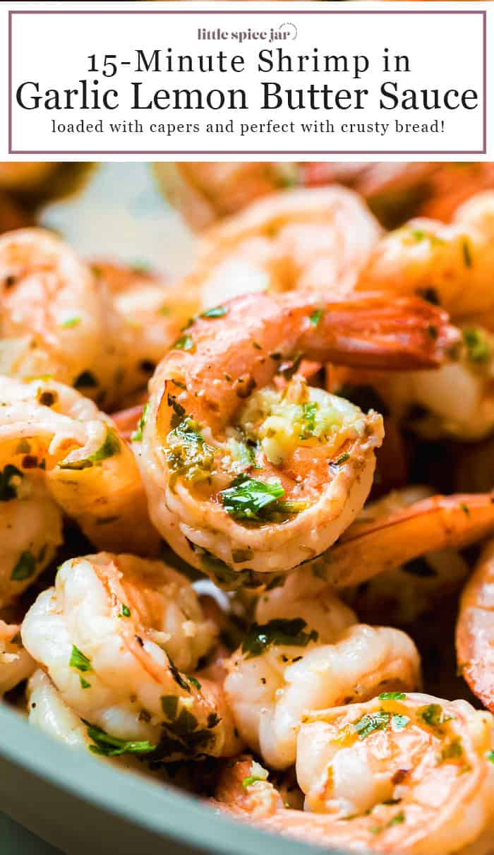 Easy dinner recipes — 15-minute garlic shrimp in lemon butter, quick weeknight dinner