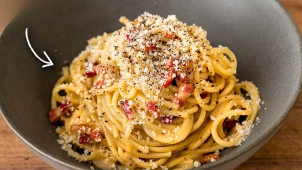 15-Minute Carbonara, homemade and freshly served